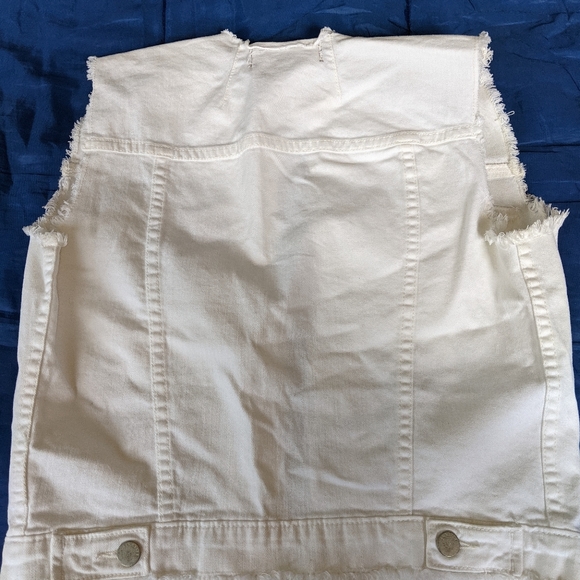 Textile Elizabeth & James "Sid' jean vest M - Picture 8 of 8